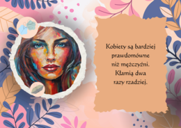 Gazetka tematyczna - Dzień Kobiet. Ciekawostki o kobietach.