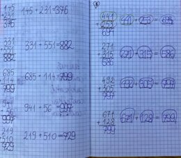 Lekcja 3 - program nauczania „DIY Matematyka w I - III” / zeszyt część 1, dodawanie pisemne bez przenoszenia