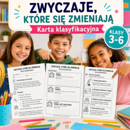 Zwyczaje, które się zmieniają