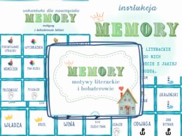 Motywy i bohaterowie- MEMORY