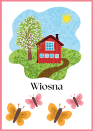 Cztery pory roku - plansze edukacyjne