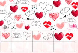 Wyszukiwanka na walentynki