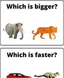 Przymiotniki - stopień wyższy - porównanie