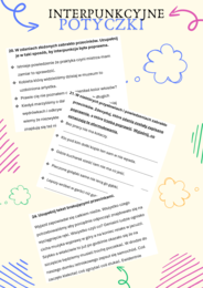 Interpunkcja na medal. Zestaw - teoria, praktyka, kartkówka