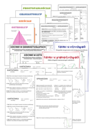 PAKIET - BRYŁY KLASA 8. Graniastosłupy i ostrosłupy.