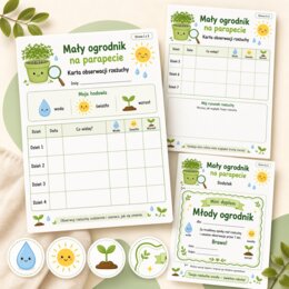 Mały ogrodnik - obserwacja rzeżuchy