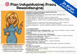 REWALIDACJA – Plan Indywidualnej Pracy Rewalidacyjnej: Niepełnosprawność intelektualna w stopniu lekkim (badanie niewerbalne SB5), Autyzm (w tym Zespół Aspergera)