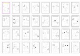 Połącz kropki- zwierzęta