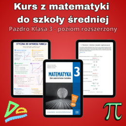 Kurs online z matematyki - Pazdro 3R