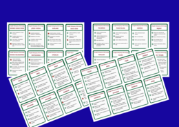 BOHATEROWIE lektur kl. 7-8 - ZNAJDŹ FAŁSZYWĄ INFORMACJĘ – fiszki - 80 szt. – powtórka – egzamin + odpowiedzi