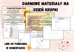 📚✨ Darmowy materiał na Dzień Kropki! ✨📚