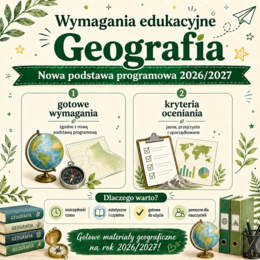 Wymagania edukacyjne geografia kl 7. Kompas Jutra 2026.