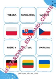 Memory - państwa i flagi Europy