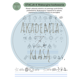 5 STACJI ZADANIOWYCH dla kl.3 – WAKACYJNA PRZYGODA Z KLASYKIEM
