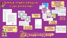 Scenariusz lekcji jęz. polskiego dla klas IV-VIII- lekcje na początek roku szkolnego