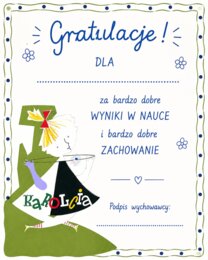 Wklejki do książek na zakończenie roku szkolnego klasy  1-3