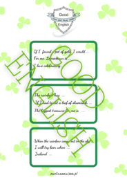 ST.PATRICK’S GREEN SET.