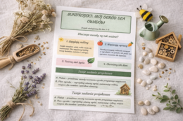 Mój ogród dla owadów [Miniprojekt]