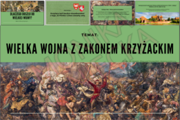 Wielka wojna z zakonem krzyżackim - prezentacja historia klasa 5