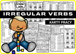 CZASOWNIKI NIEREGULARNE część 1 i 2 - KARTY PRACY
