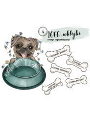 Bardzo głodny mops. Paczka logopedyczna: szereg szumiący i syczący