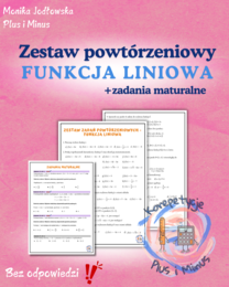 Funkcja liniowa - zestaw powtórzeniowy
