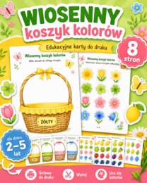 Wiosenny koszyk kolorów
