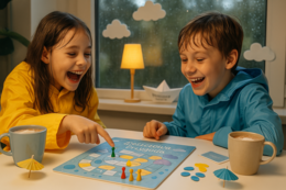 Gra planszowa „W deszczowym mieście”