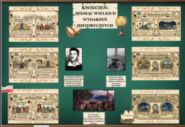 MEGA Zestaw 4 gazetek historycznych na styczeń, luty, marzec i kwiecień| Styczeń- miesiąc ważnych wydarzeń historycznych| Luty-Miłość i Historia|Marzec-kobiety które zmieniły historię| Kwiecień - miesiąc wielkich wydarzeń