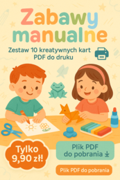 Karty z propozycjami zabaw manualnych