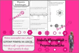 Pomysł na lekcję/karta pracy/stacje zadaniowe/notatki/ materiał do lekcji do tematu „Wiązania kowalencyjne” w pdf. W gratisie niekomercyjny scenariusz lekcji/pomysł na lekcję w programie genial.ly do edycji. Na podstawie wydawnictwa MAC. Chemia 7. Dział 