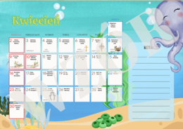 Kalendarz dni nietypowych - 2022/2023 syrenki