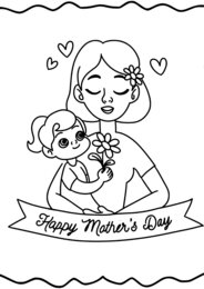 DZIEŃ MAMY I TATY - KOLOROWANKI