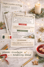 Świąteczne karty pracy: Wigilia