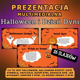 Prezentacja multimedialna - HALLOWEEN I DZIEŃ DYNI