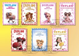 Dzień Kobiet 2026 - CERTYFIKATY „SUPER DZIEWCZYNY” I DYPLOMY „SUPER DZIEWCZYNKI”- 22 WYJĄTKOWE WZORY