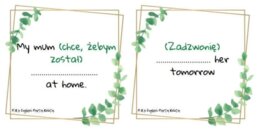 Tłumaczenie fragmentów zdań