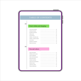 Angielski - słownictwo A1/A2 - zestaw 7 ebooków tematycznych