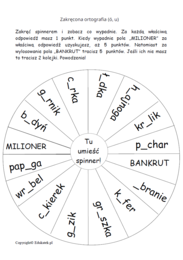 Zakręcona ortografia - gry ortograficzne