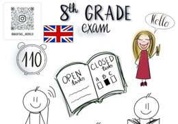 Egzamin Ósmoklasisty z Języka Angielskiego - Plakat Informacyjny!