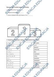 Liczebniki porządkowe, miesiące