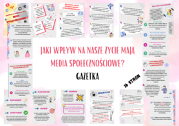 Jaki wpływ na nasze życie mają media społecznościowe? GAZETKA