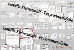 Chemiczne karty pracy dla klasy 7 w formacie pptx. Materiał zawiera 42 karty pracy do samodzielnego uzupełniania