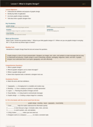 English for Graphic Designers B1 - angielski dla grafików