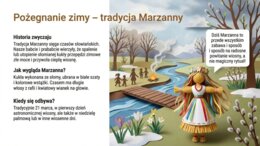 Wiosna - prezentacja, gazetka szkolna, materiały