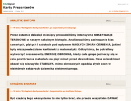 Scenariusz zakończenia roku szkolnego klasy 4-8 | Ekosystem | gotowy do druku + karty dla uczniów [KONIEC ROKU]