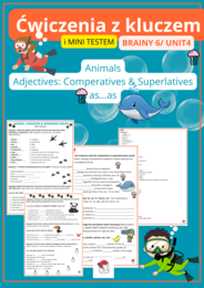 ANIMAL KINGDOM & GRAMMAR SNAPS 🐾 (UNIT 4- Brainy 6