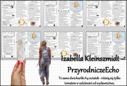 Książeczka/broszurka/notatka/sketchnotka/wklejka/ściąga dla ucznia/przypomnienie dla nauczyciela - w pdf. – „Powstawanie obrazu w oku”, „Oko –narząd wzroku”, „Budowa i działanie narządu wzroku”. Biologia 7. Dział „Narządy zmysłów”. Na podstawie wydawnict