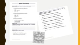 Kartkówka: imiesłowy przymiotnikowe