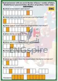 CHRISTMAS ESCAPE ROOM DLA KLAS 4-6